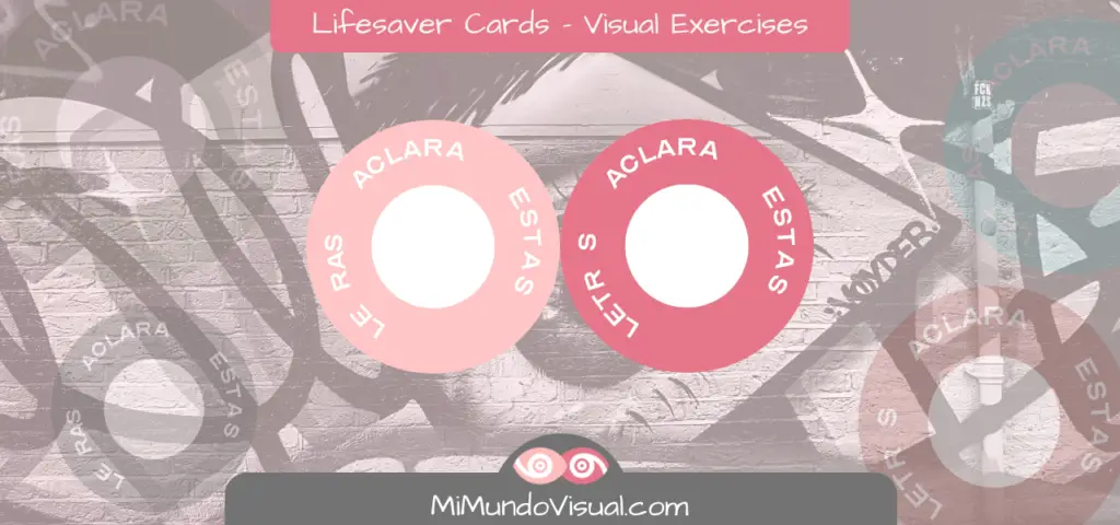 Lifesaver Cards For Vision Therapy – Convergence And Divergence