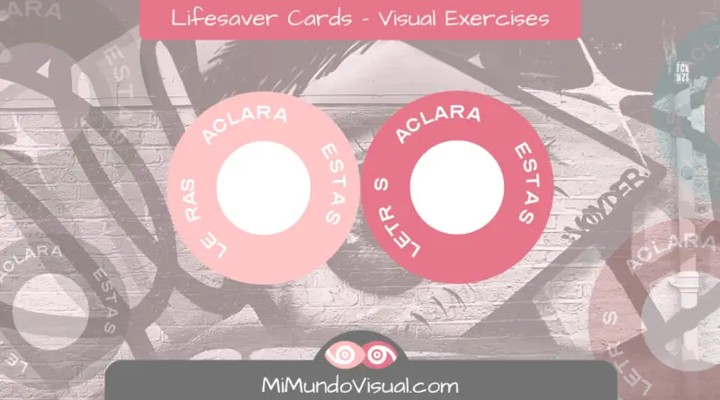 Lifesaver Cards For Vision Therapy – Convergence And Divergence