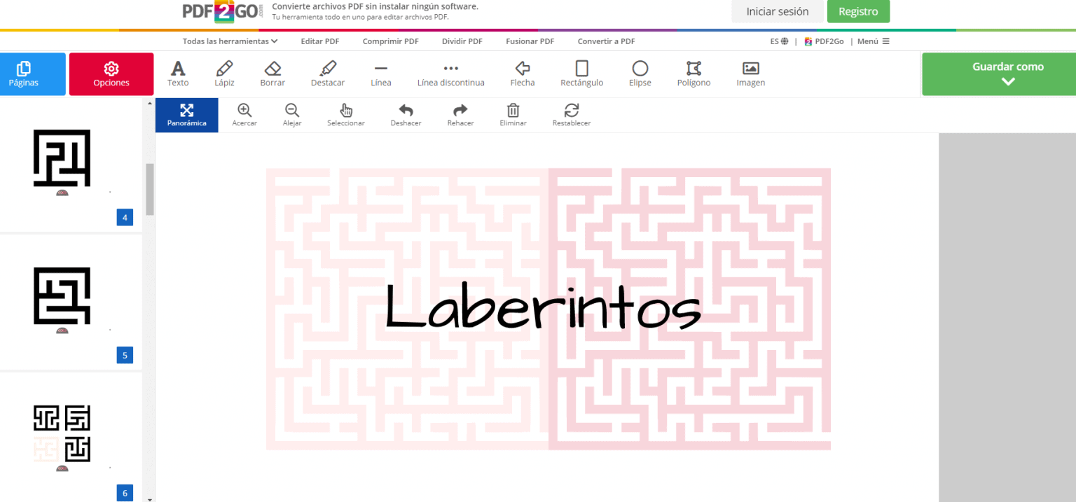 Laberintos Online: Cómo Editar Un PDF Para Hacer Laberintos Online - Mi