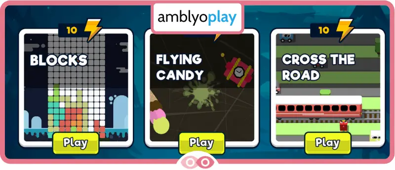 Juegos visuales AmblyoPlay - mimundovisual.com