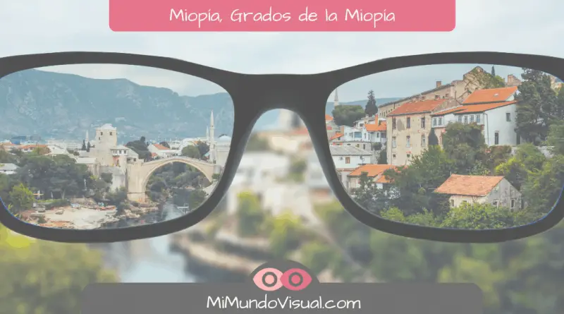 Miopía, cuáles son los grados de la miopía - mimundovisual.com