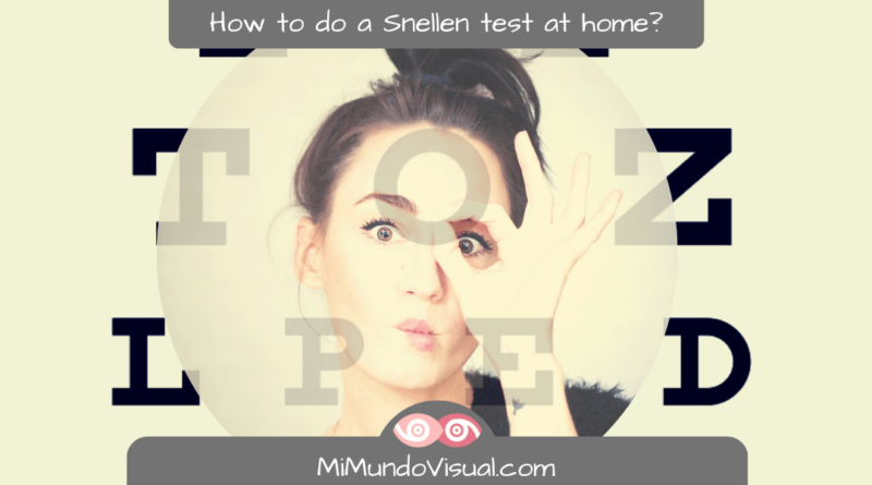 How to do a Snellen test at home