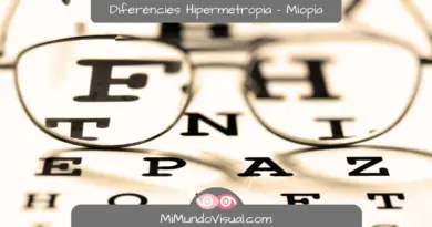 Quina És La Diferència Entre Hipermetropia I Miopia? - mimundovisual.com