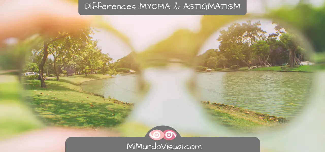 What is the difference between Myopia and Astigmatism?